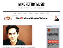 Tablet Screenshot of mikepettry.com